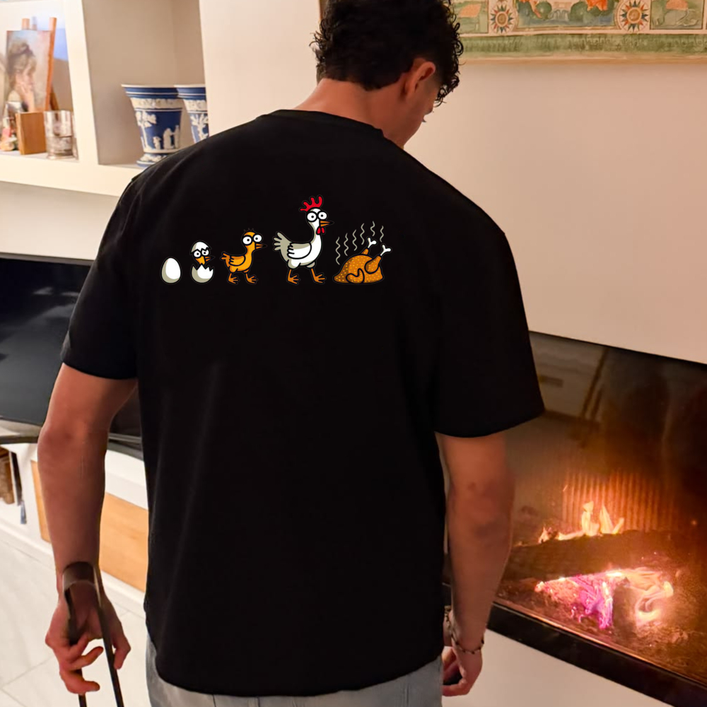 Street Fashion History - Funny Men's Tshits The Evolution History