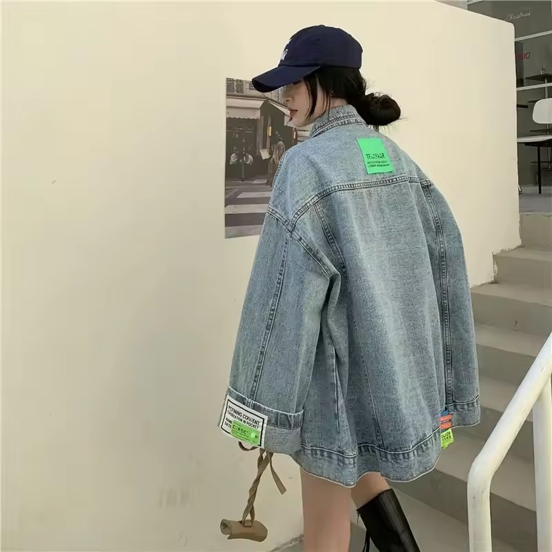 Street Fashion In Korea - 2025 New Fashion Denim Jacket Women