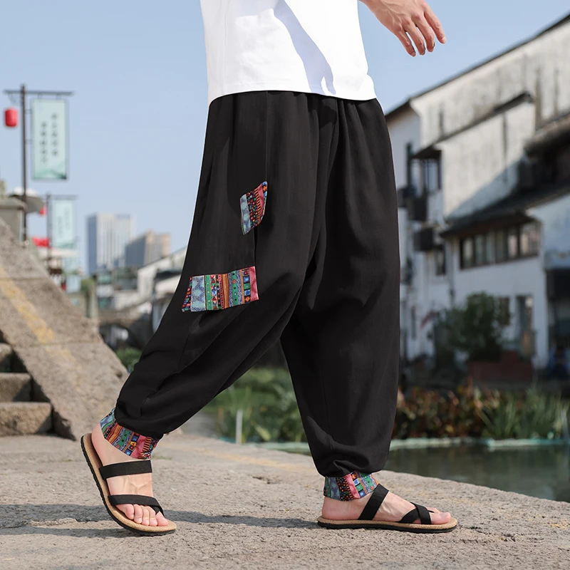 Street Fashion In Chinese - 2026 Chinese Style Men's Retro Wide