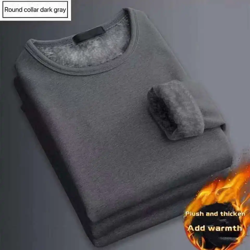 Fashion Streetwear - Winter Men's Long-sleeved Thermal Underwer T-Shirt