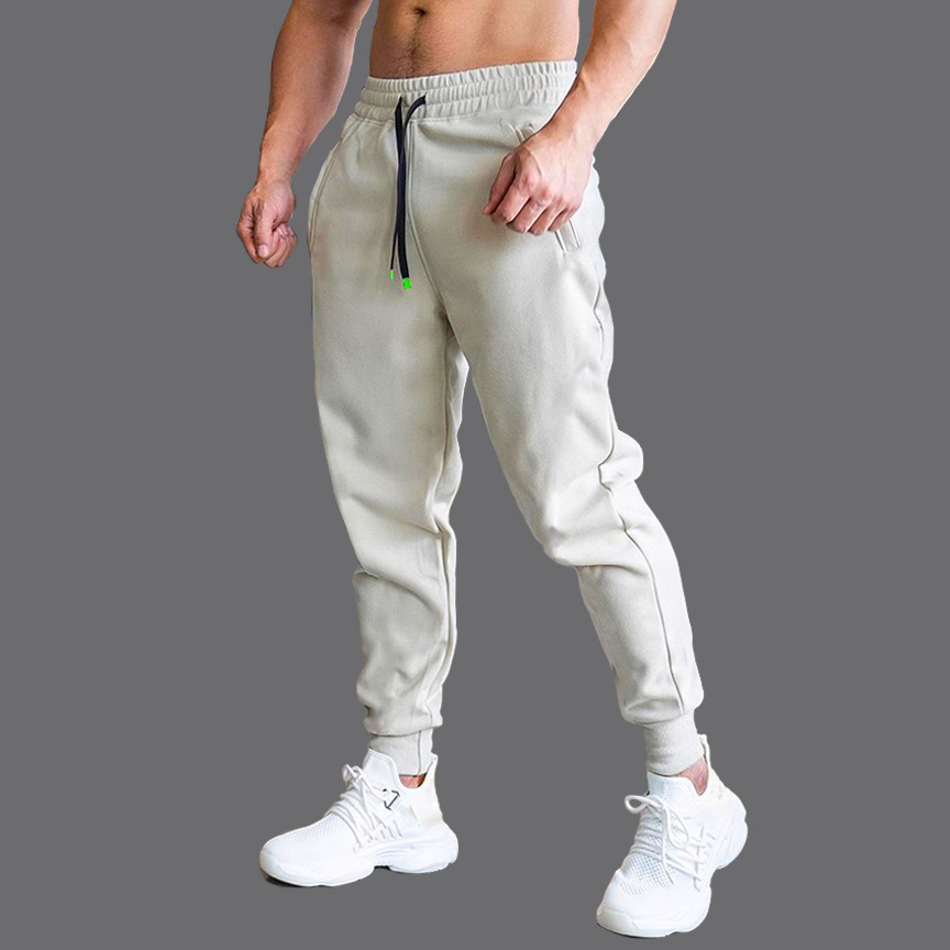 Running Pant Jogger - Men's Fitness Sweatpants Cotton Elastic Waist