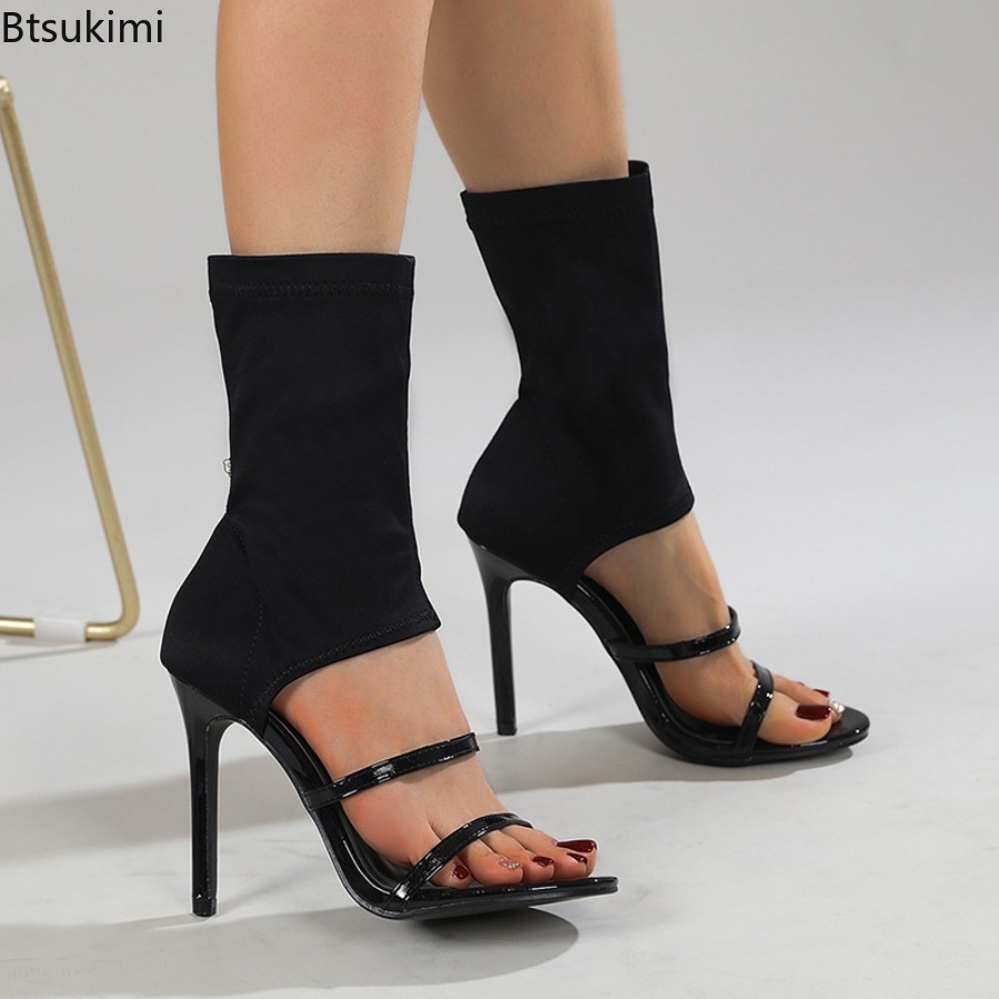Sexy Stretch Boots High Heels  - Street Fashion Dance review and price