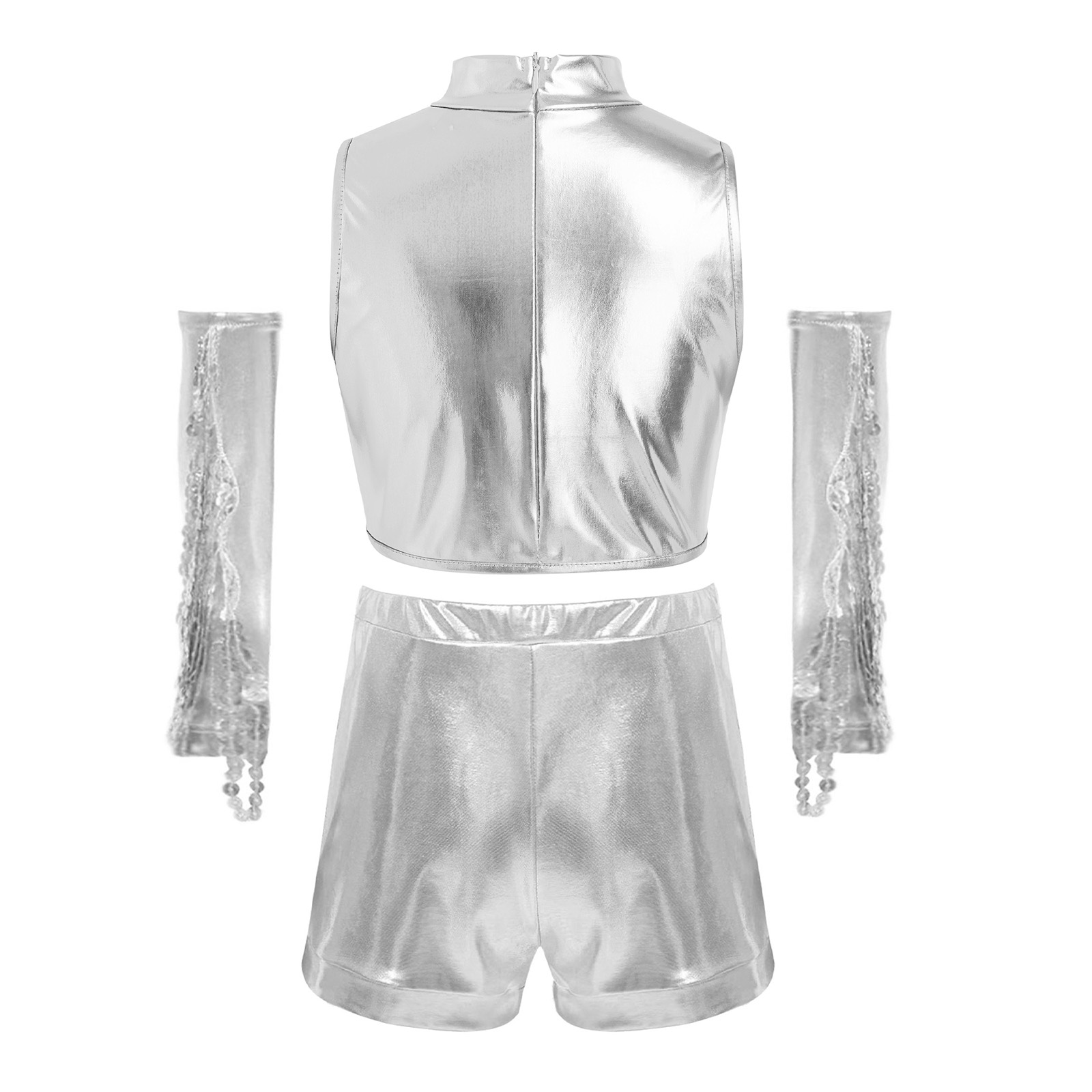 Kids Sparkling Metallic Sequin - Street Fashion Dance review and price