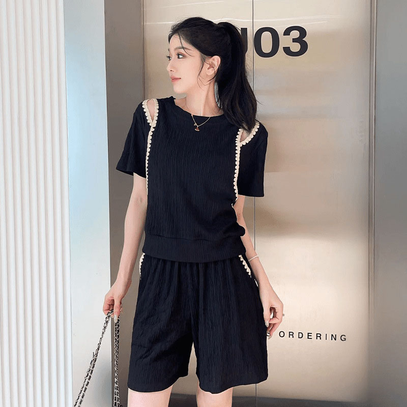 Korean Fashion Off Shoulder T- - Street Fashion Dance review and price