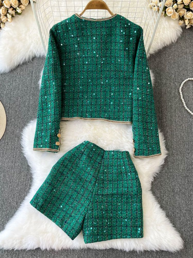 Autumn Winter Lady Two Piece O - Street Fashion Jacket review and price