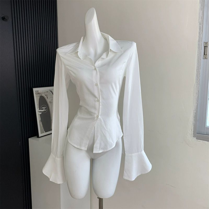 Gidyq Women Black Bandage Shir - Street Fashion In Korea review and price