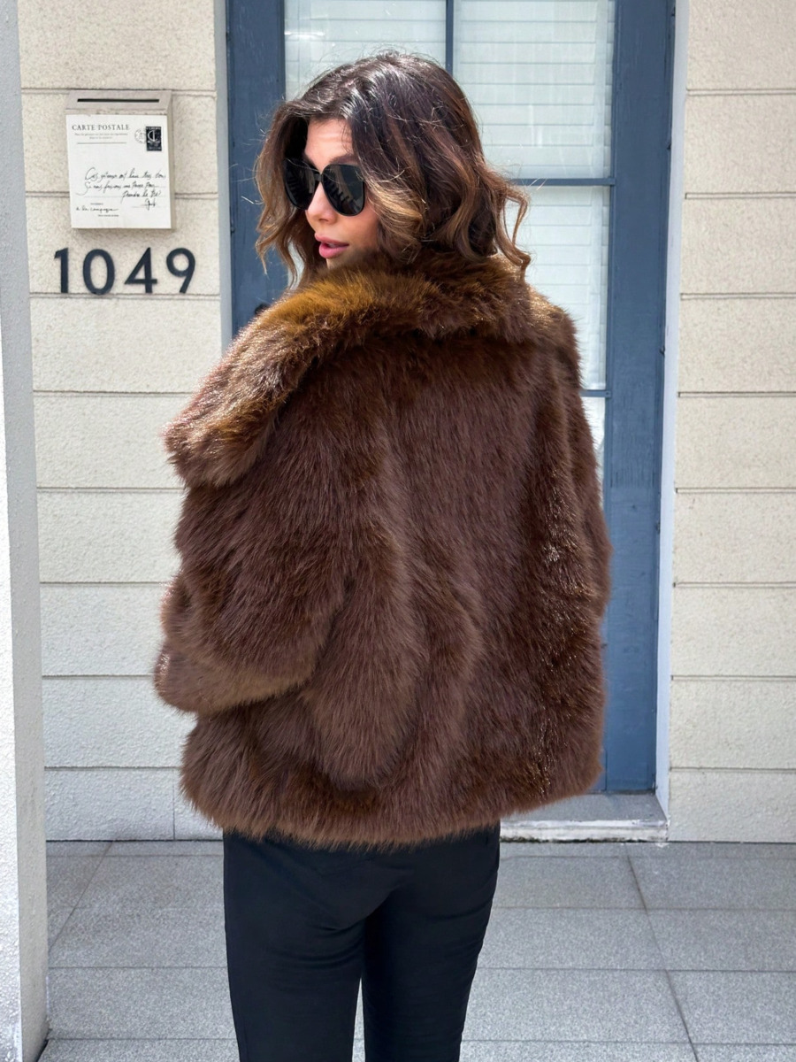 TOKO Women 2026 Faux Fur Coat  - Street Fashion Toko review and price