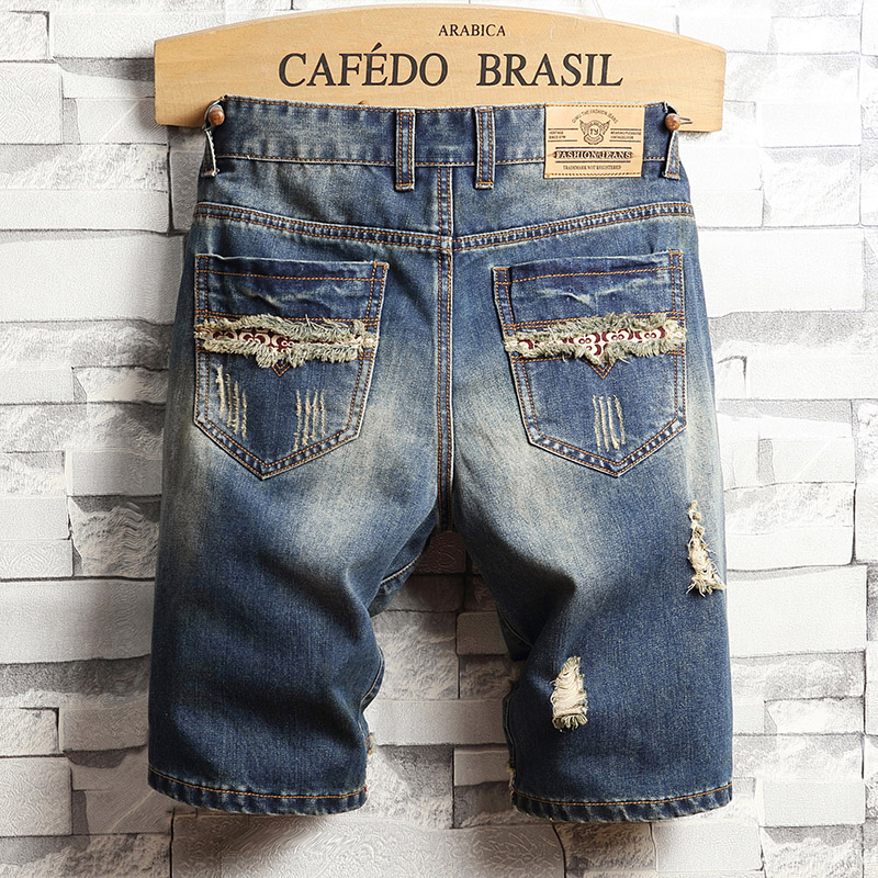 Ripped Hip-hop Denim Shorts Me - Street Fashion Dance review and price