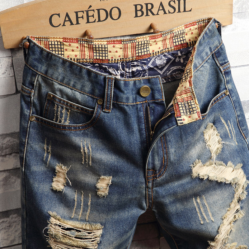 Ripped Hip-hop Denim Shorts Me - Street Fashion Dance review and price