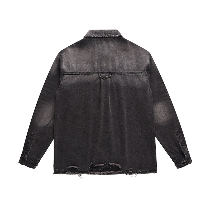 Men's High Street Ripped Jeans - Street Fashion Jacket review and price