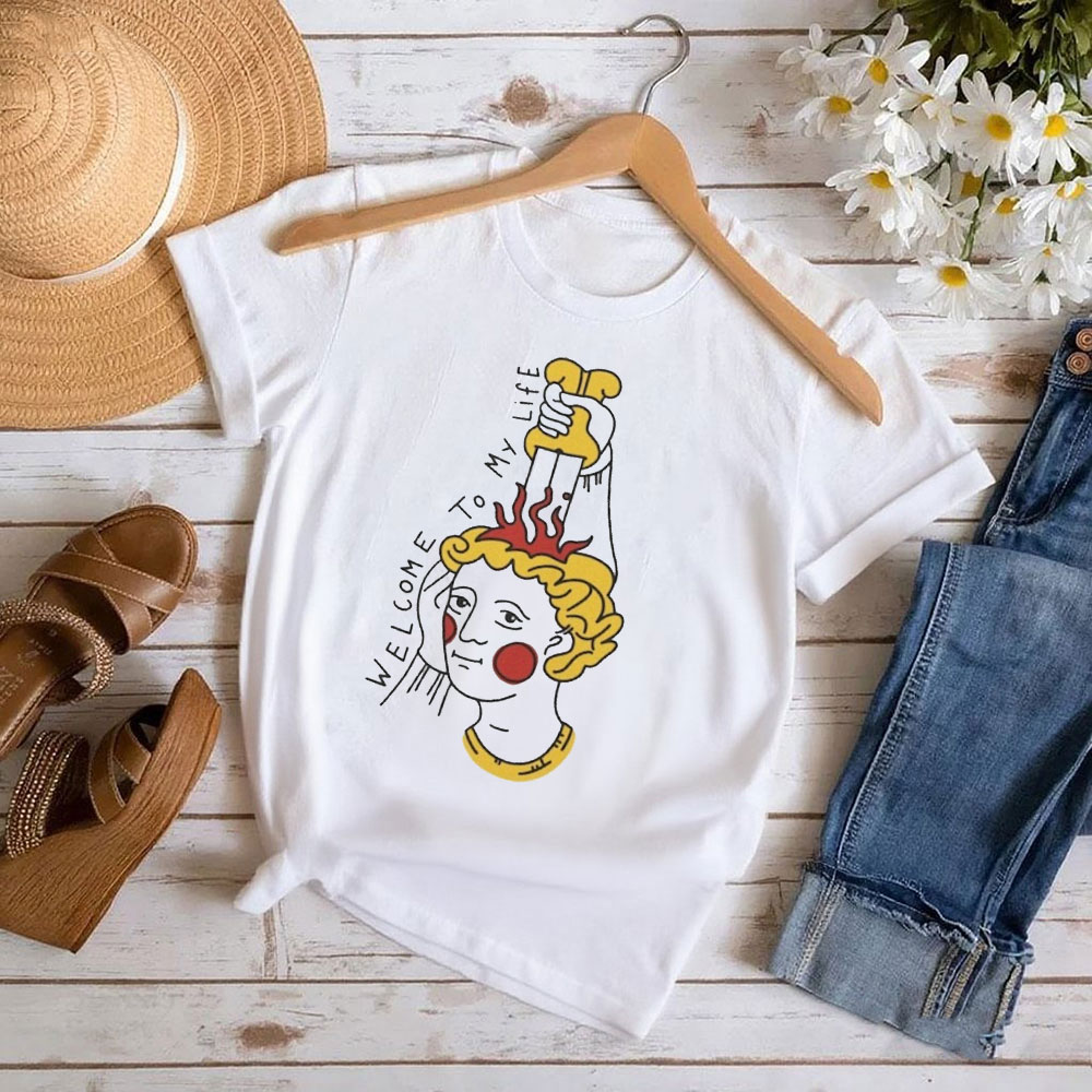 Medieval Art T-shirt Welcome T - Street Fashion History review and price