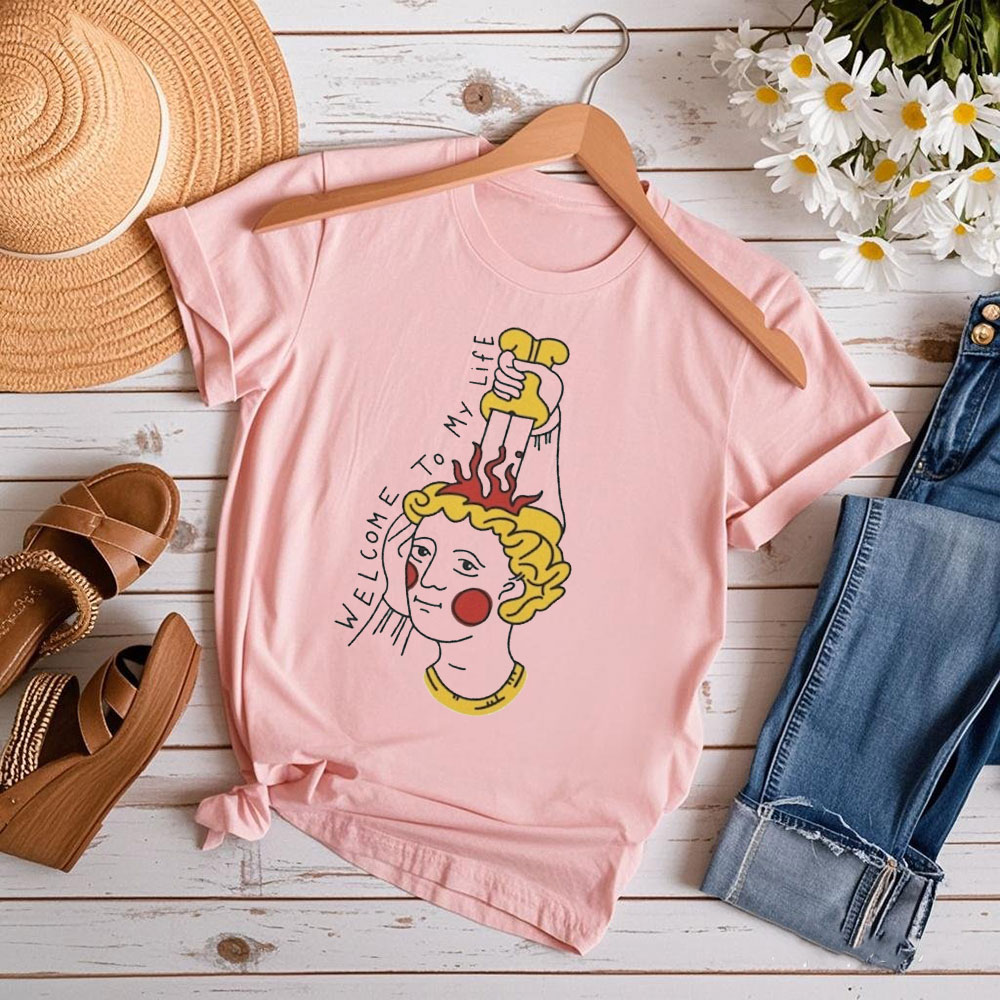 Medieval Art T-shirt Welcome T - Street Fashion History review and price
