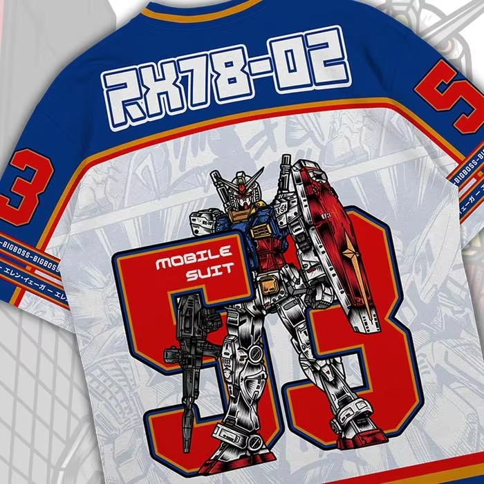 Gundam RX78 Anime Mecha Y2k Ko - Street Fashion In Korea review and price