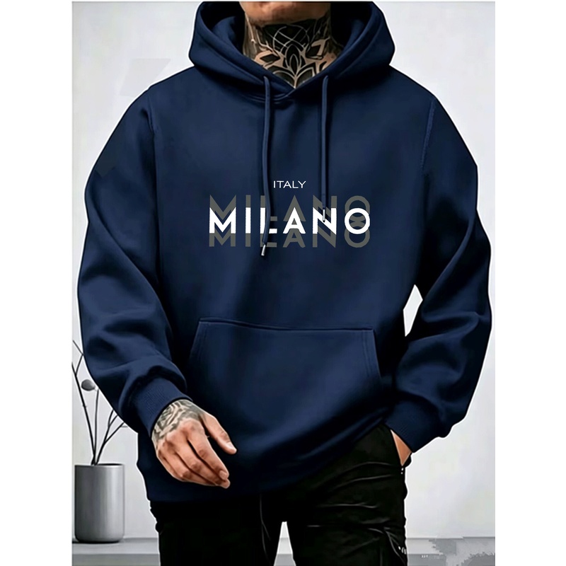 Men, fleece fabric, spring and - Street Fashion Milano review and price