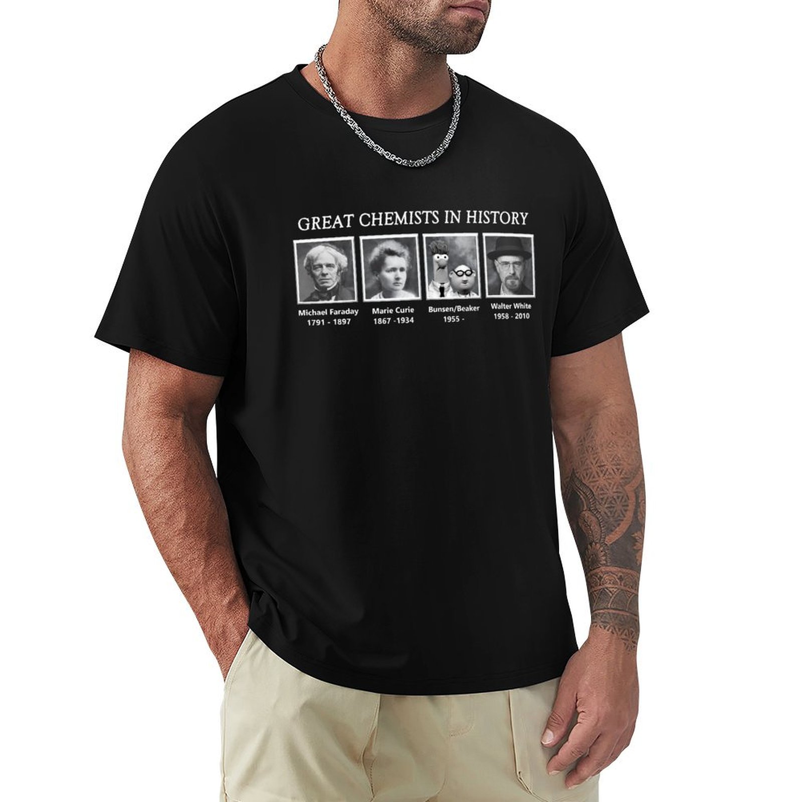Great Chemists In History T-Sh - Street Fashion History review and price