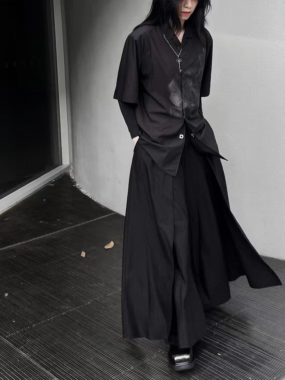 Cool Black New Chinese Style C - Street Fashion In Chinese review and price