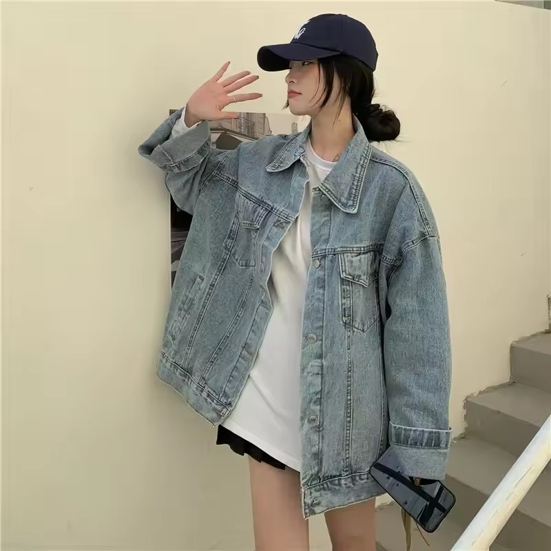 2025 New Fashion Denim Jacket  - Street Fashion In Korea review and price