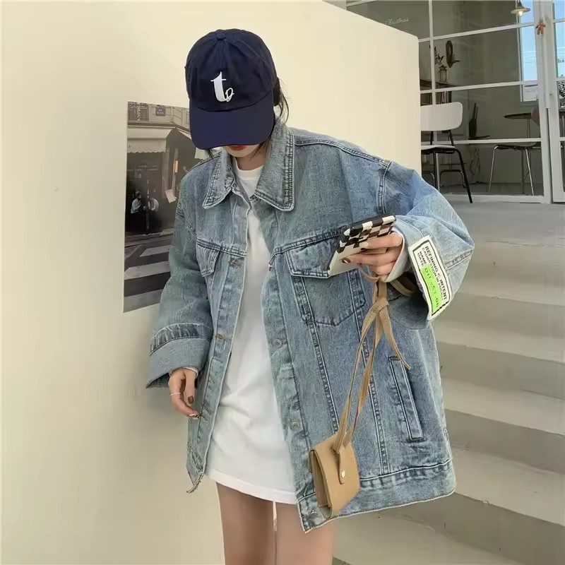 2025 New Fashion Denim Jacket  - Street Fashion In Korea review and price