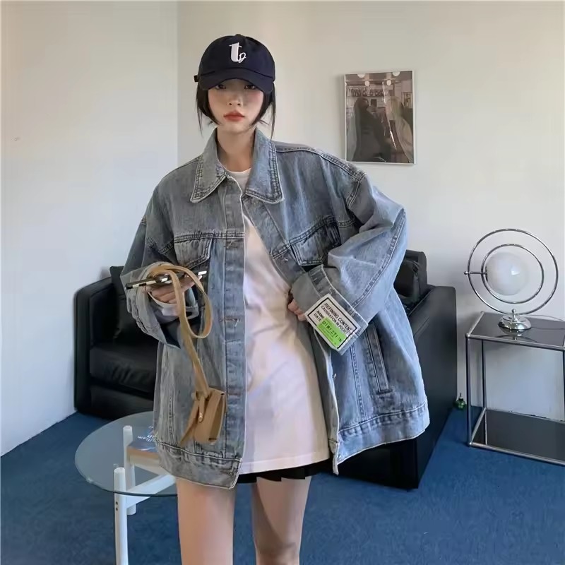 2025 New Fashion Denim Jacket  - Street Fashion In Korea review and price
