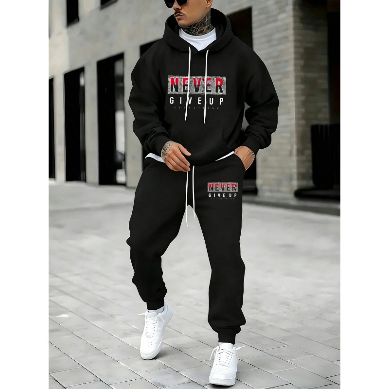 NEVER GIVE UP Alphabet Fashion - Street Fashion In China review and price