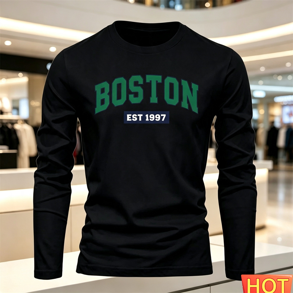 Autumn Summer Men's long sleev - Fashion Streetwear review and price