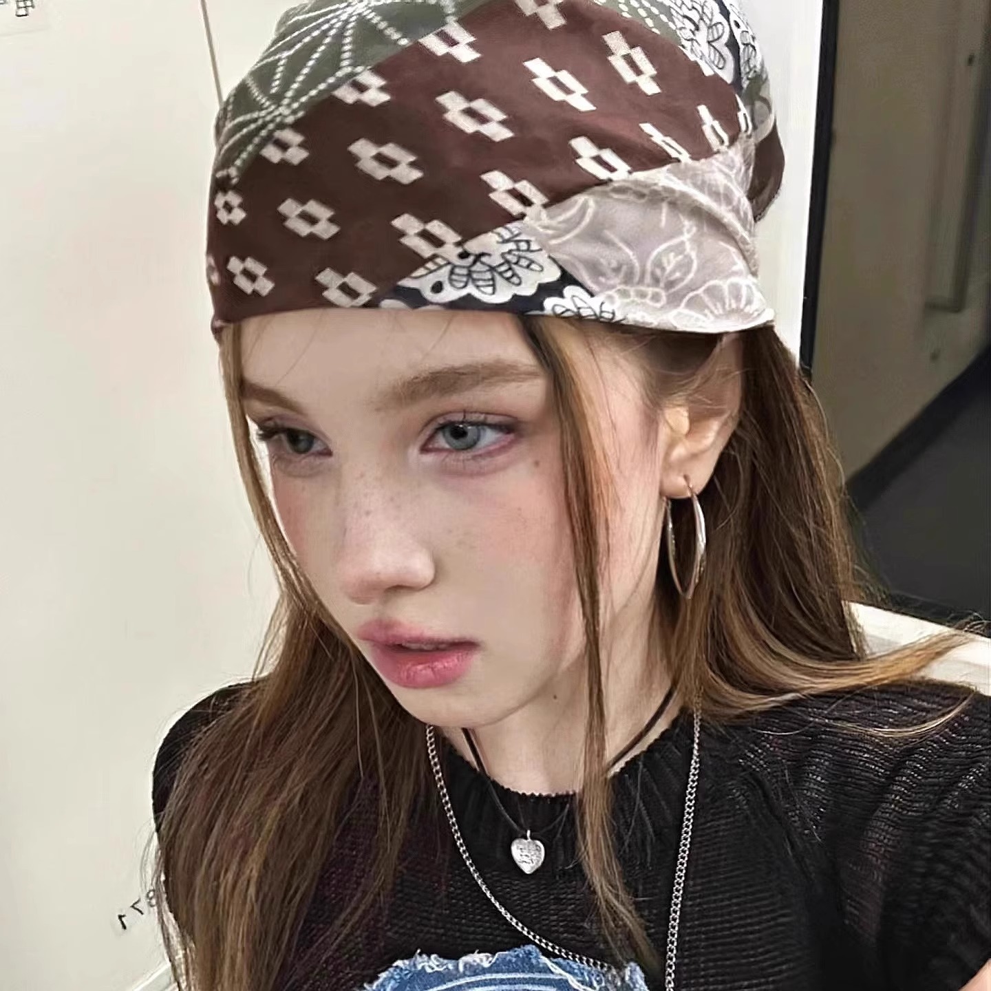 Retro American Style Headscarf - Street Fashion Girl review and price