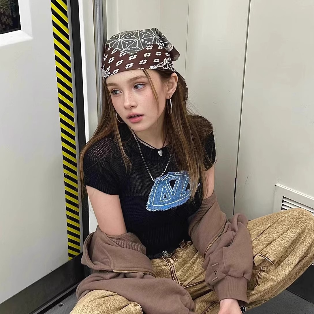 Retro American Style Headscarf - Street Fashion Girl review and price