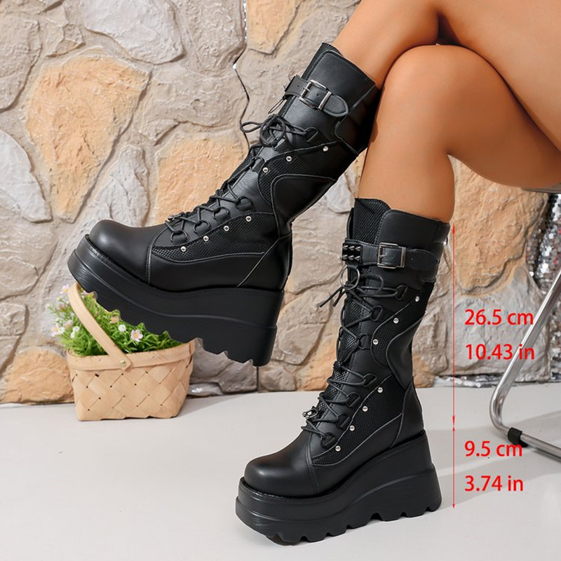 Brand New Ladies Goth Platform - Street Fashion Brand review and price