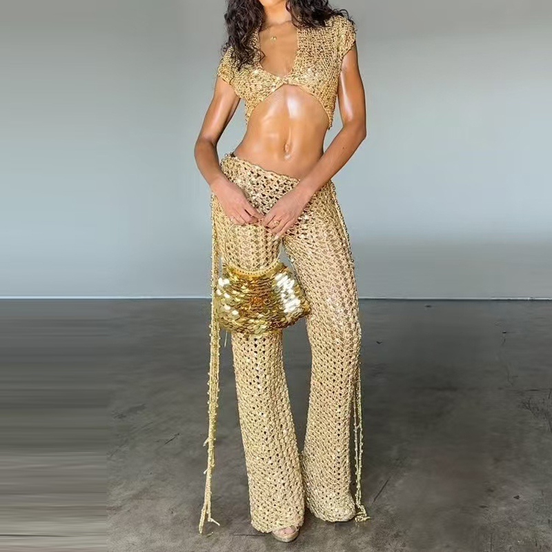 Sexy spicy girl hollow out shi - Street Fashion Girl review and price