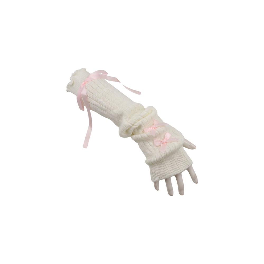 Streetwear Elastic Knitted Bow - Street Fashion In Korea review and price