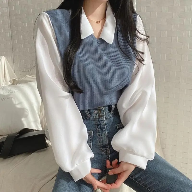 Summer Blouse Women Korean Sty - Street Fashion In Korea review and price