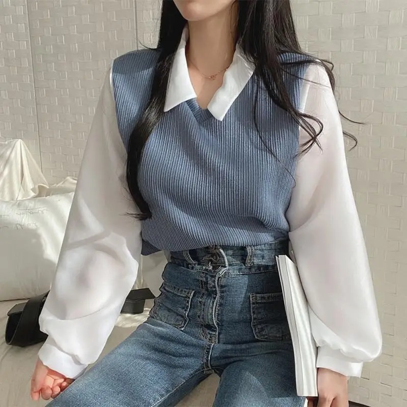 Summer Blouse Women Korean Sty - Street Fashion In Korea review and price