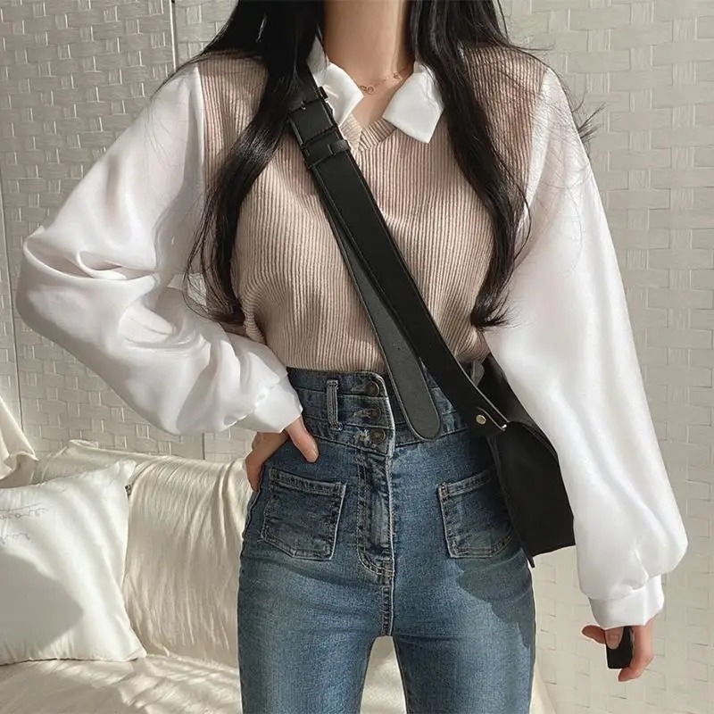 Summer Blouse Women Korean Sty - Street Fashion In Korea review and price