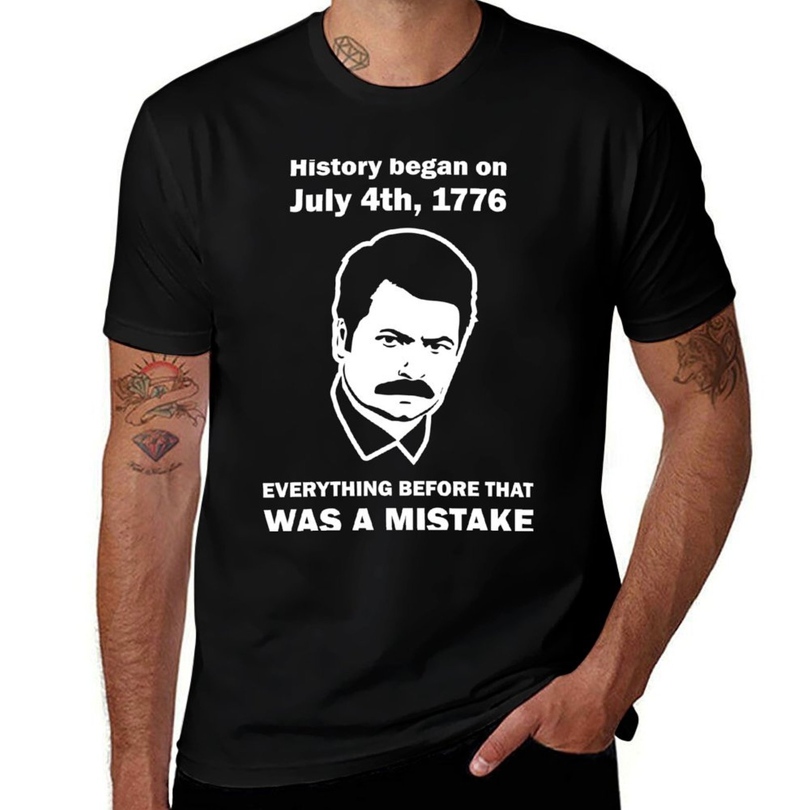 Ron Swanson History July 4 177 - Street Fashion History review and price