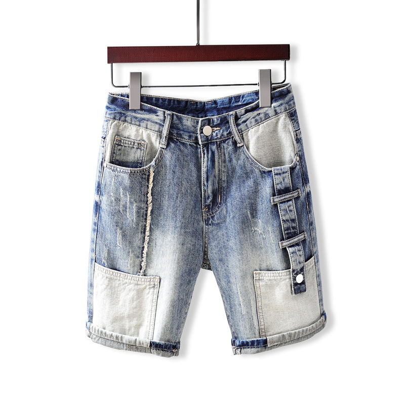 Men's Short Jeans Pants with P - Street Fashion In Korea review and price