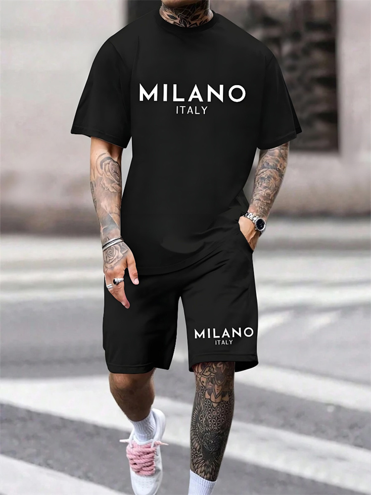 Two-piece Milano Print Men's S - Street Fashion Milano review and price