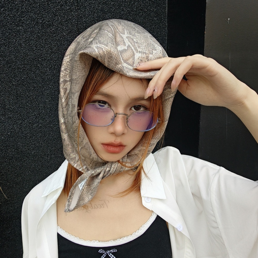 Headwear Y2K Snake Print Hair  - Street Fashion Dance review and price