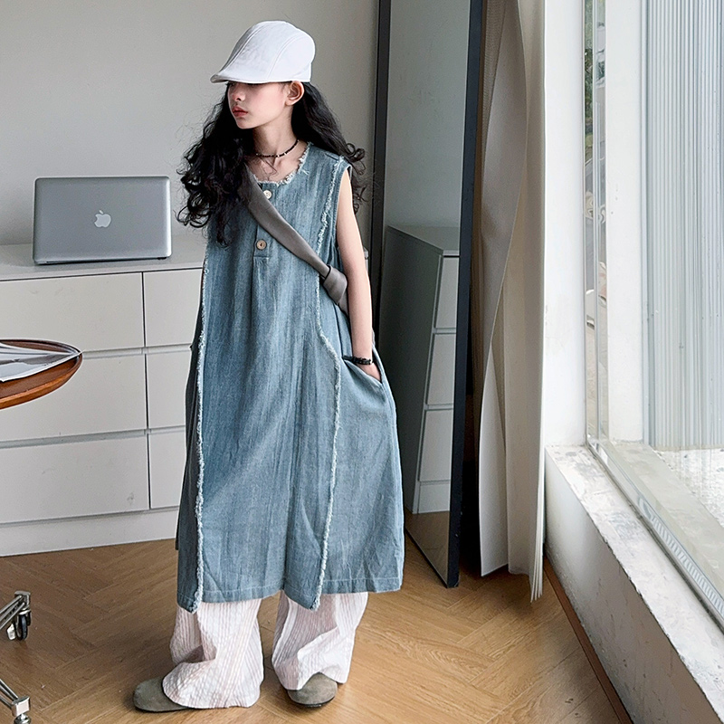 Loose Style Kids Luxury Summer - Street Fashion Girl review and price