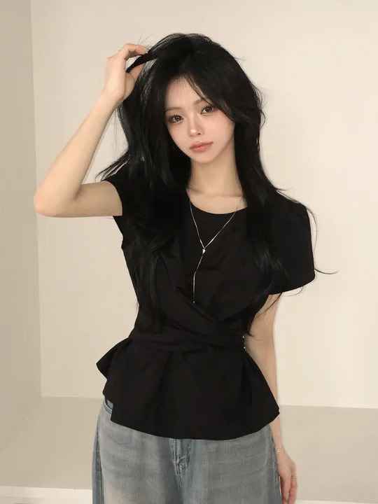 Fashionable Chic Waist-Cinchin - Street Fashion In Korea review and price
