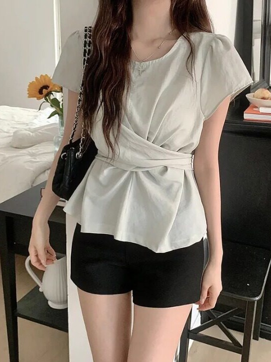 Fashionable Chic Waist-Cinchin - Street Fashion In Korea review and price