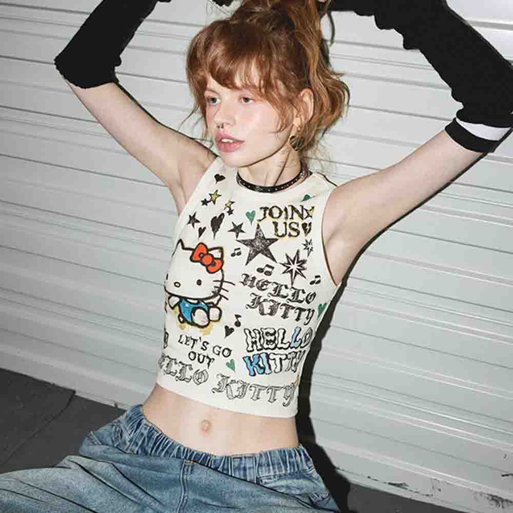 Sanrio Hello Kitties Women's C - Street Fashion Girl review and price