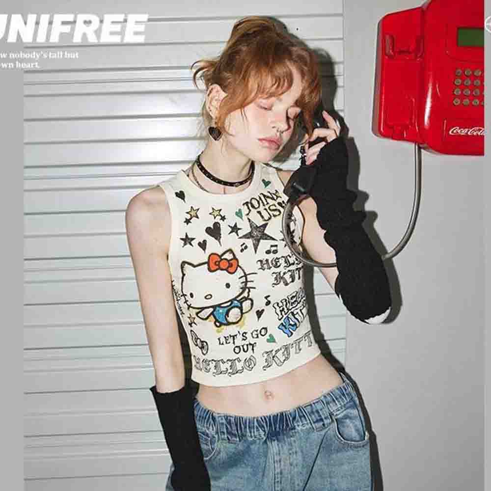 Sanrio Hello Kitties Women's C - Street Fashion Girl review and price