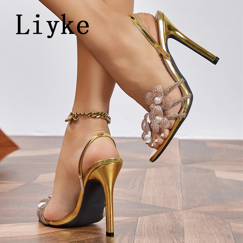 Liyke Sexy Pearl Crystal Flowe - Street Fashion Dance review and price