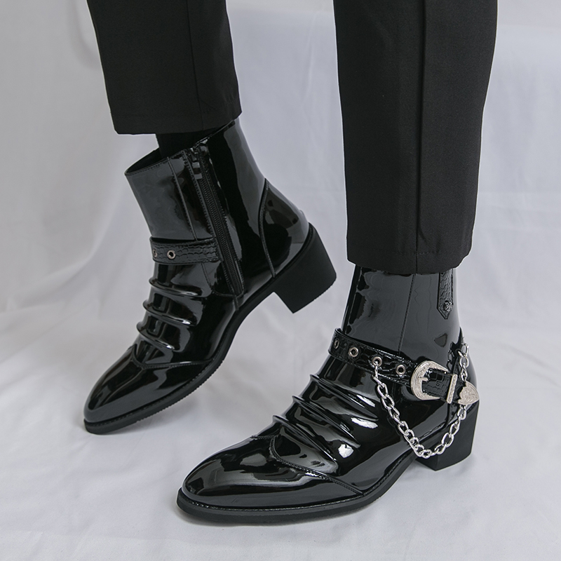 Fashion Side Zipper High Top M - Street Fashion Brand review and price